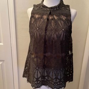 Love Fire sleeveless top juniors size medium